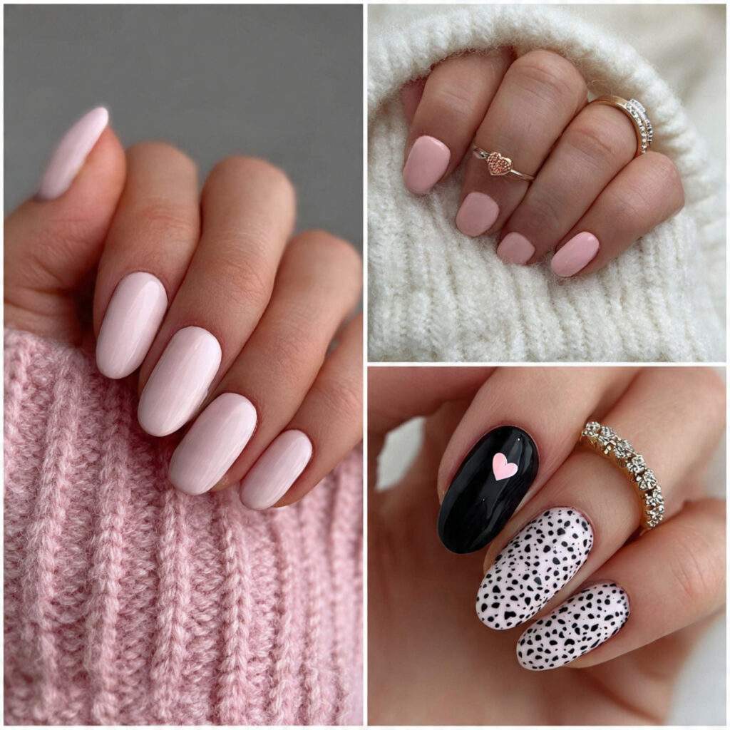 simple february nail designs that look timeless