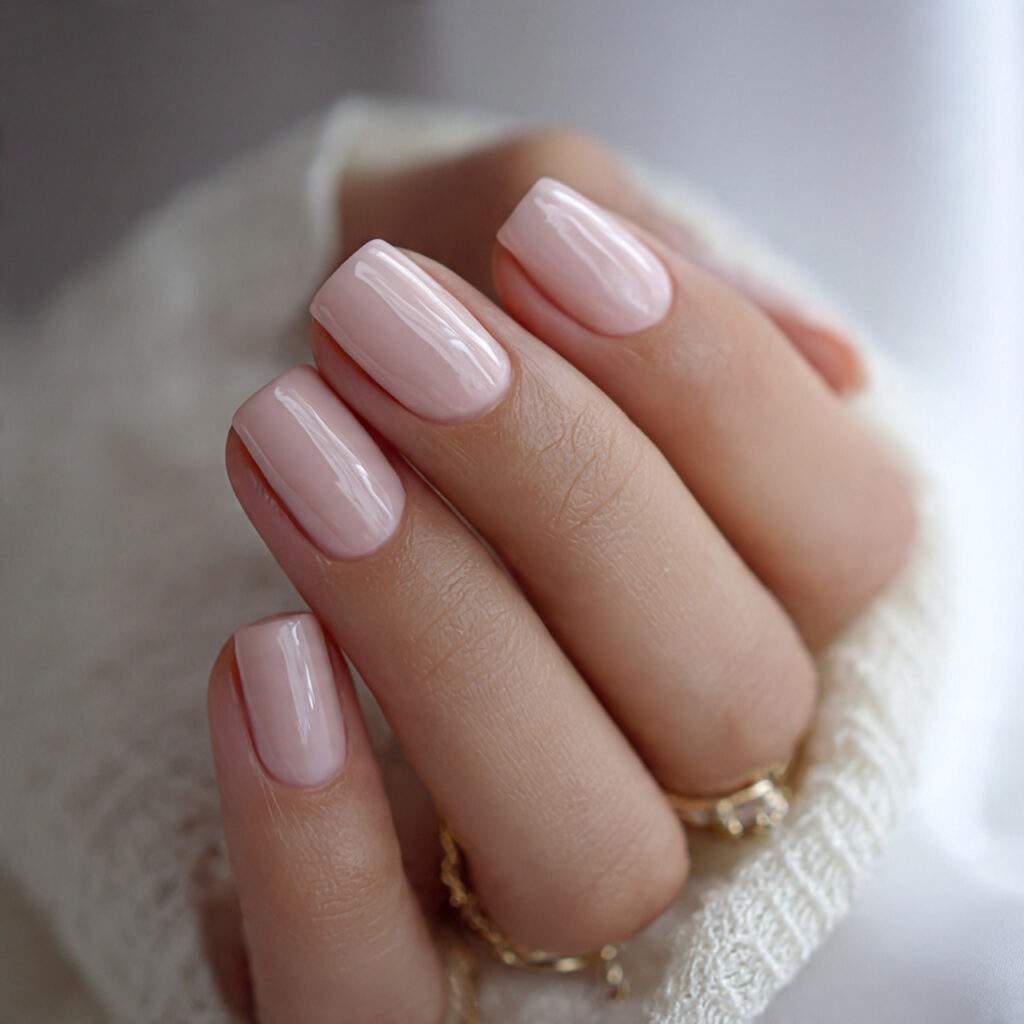 soft neutral clean girl nails feel classy