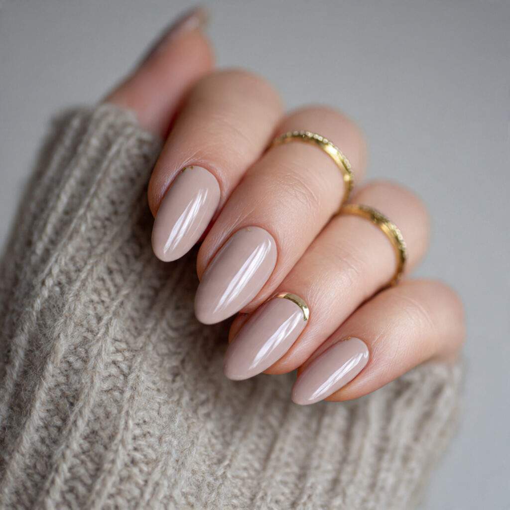 warm nails are classic and low maintenance the