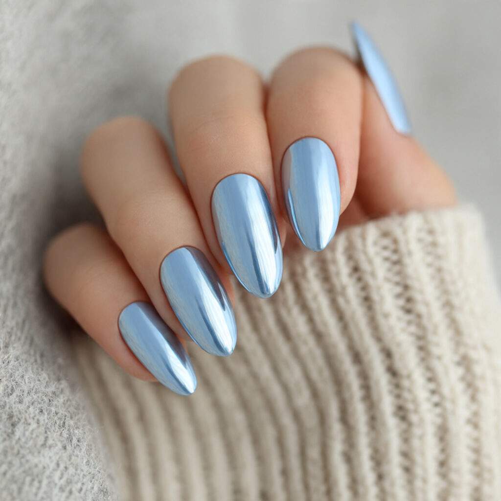 Blue Chrome Accent