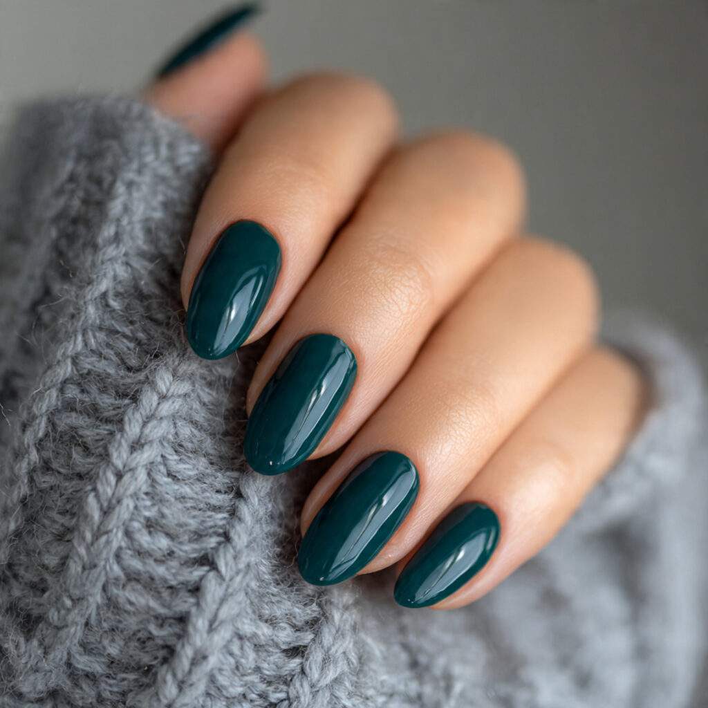 Deep Teal Green