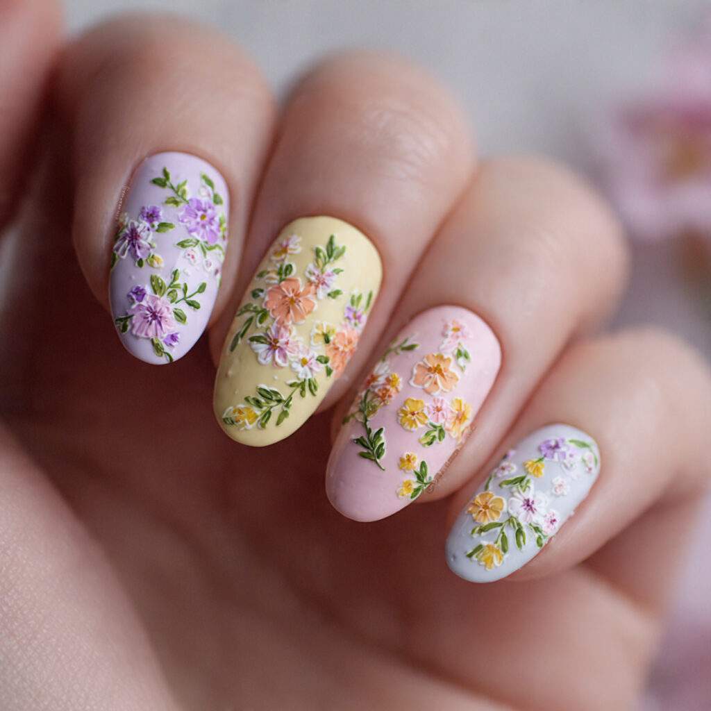 Floral Stamping
