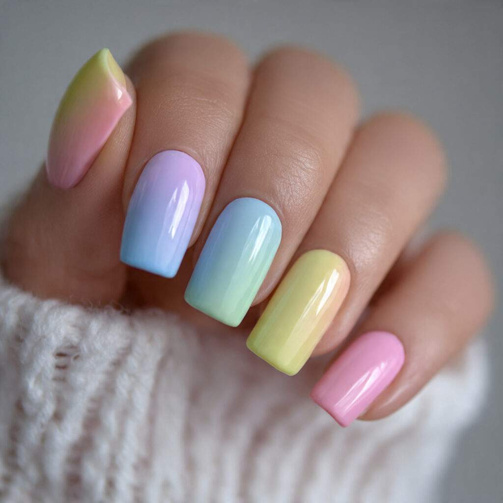 Multi-Pastel Rainbow