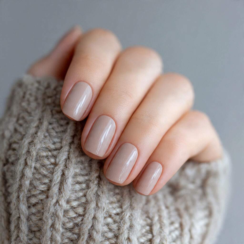 Nude With a Satin Finish