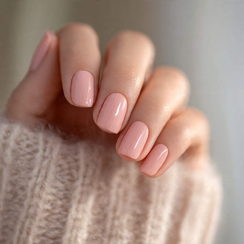 Pale Peach Pink