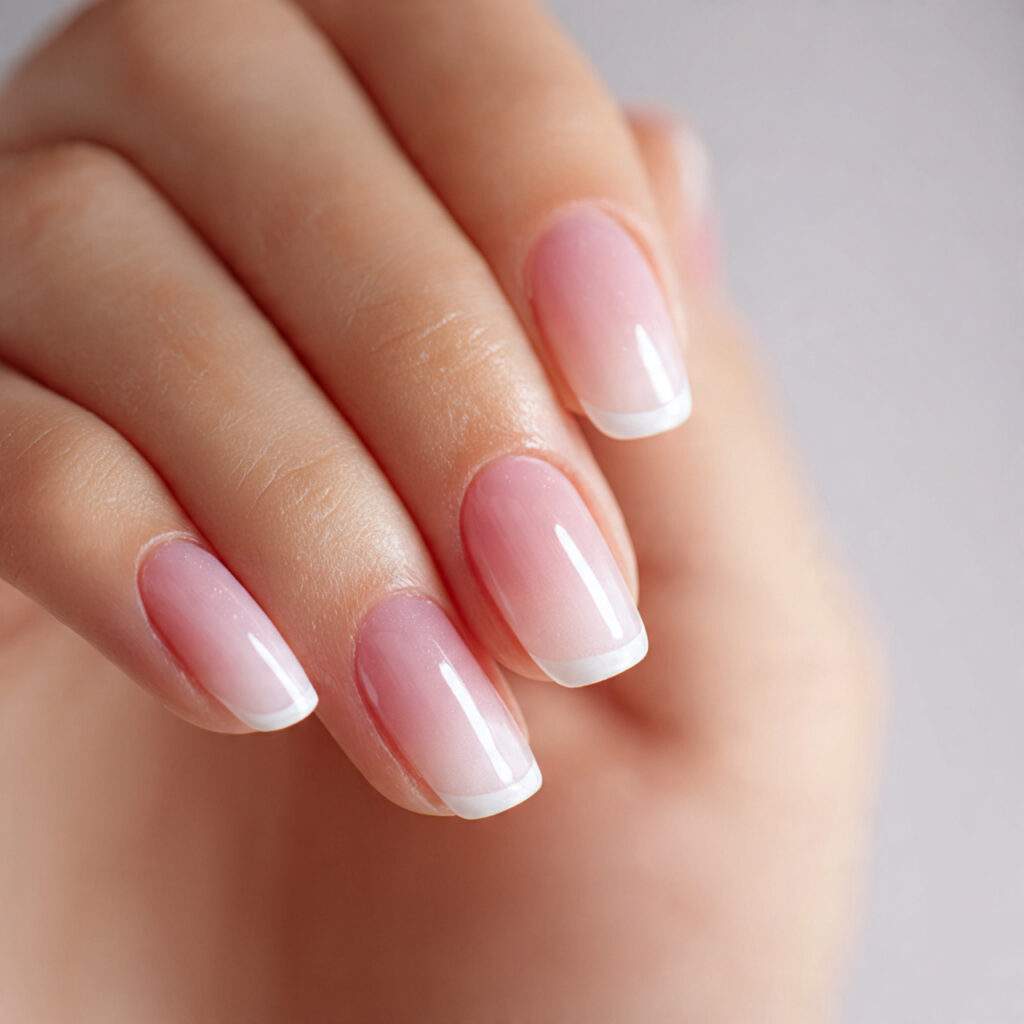 Pastel French With Ombré Base