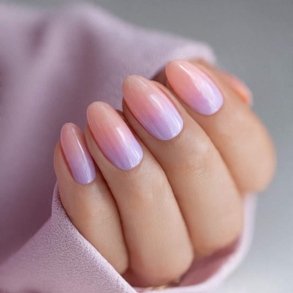 Peach to Lavender