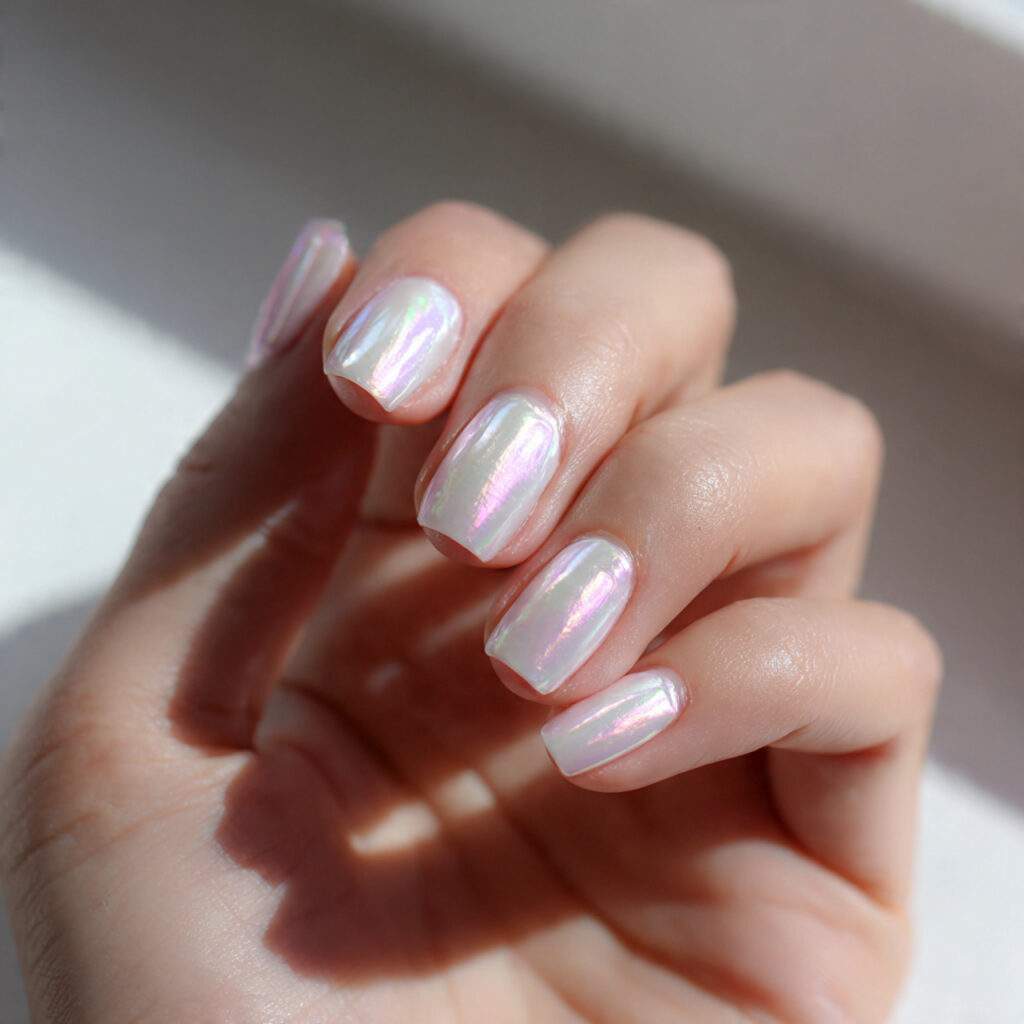28 Spring Chrome Nail Ideas That Shine in the Softest Way