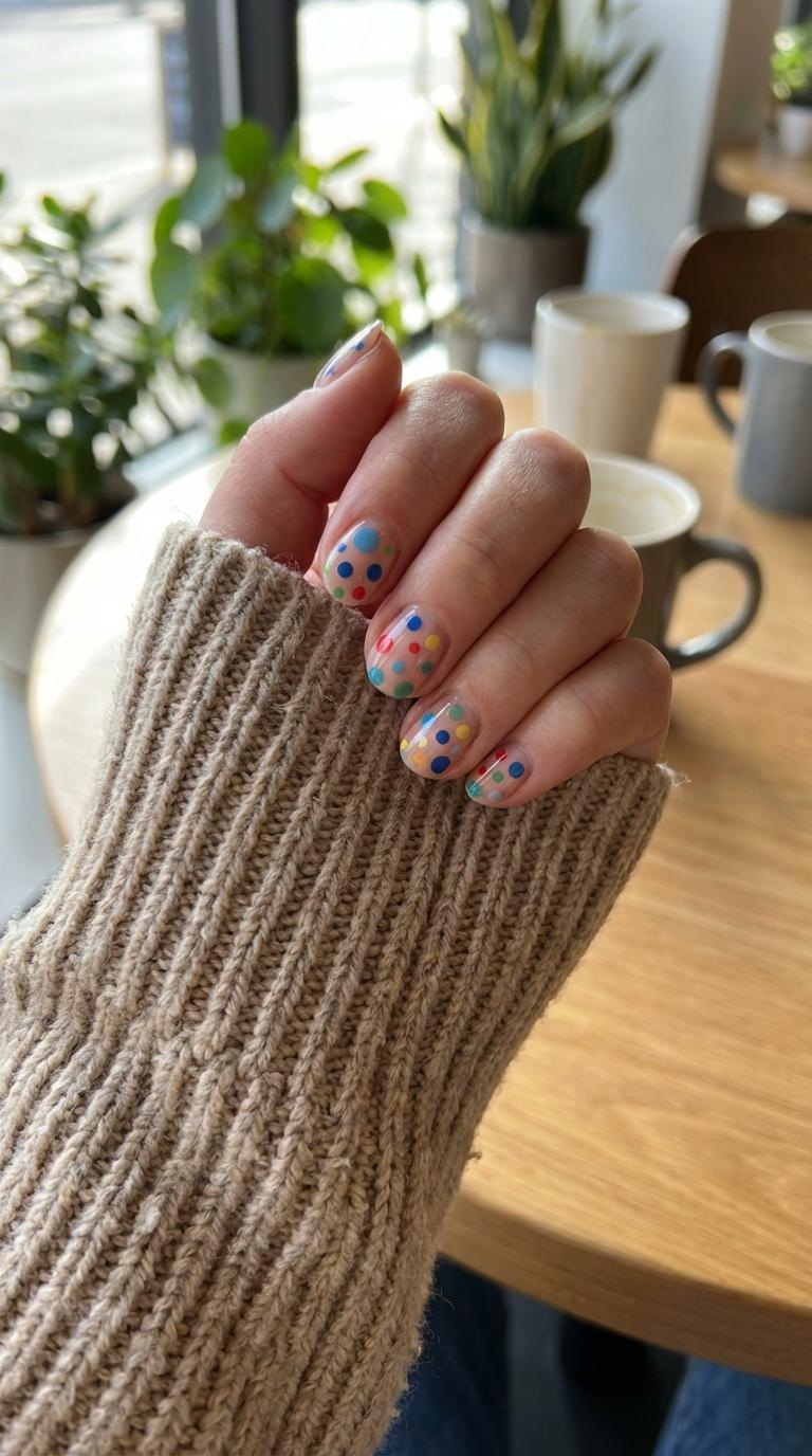 10 Fun Nail Designs Inspired by Cute Polka Dots
