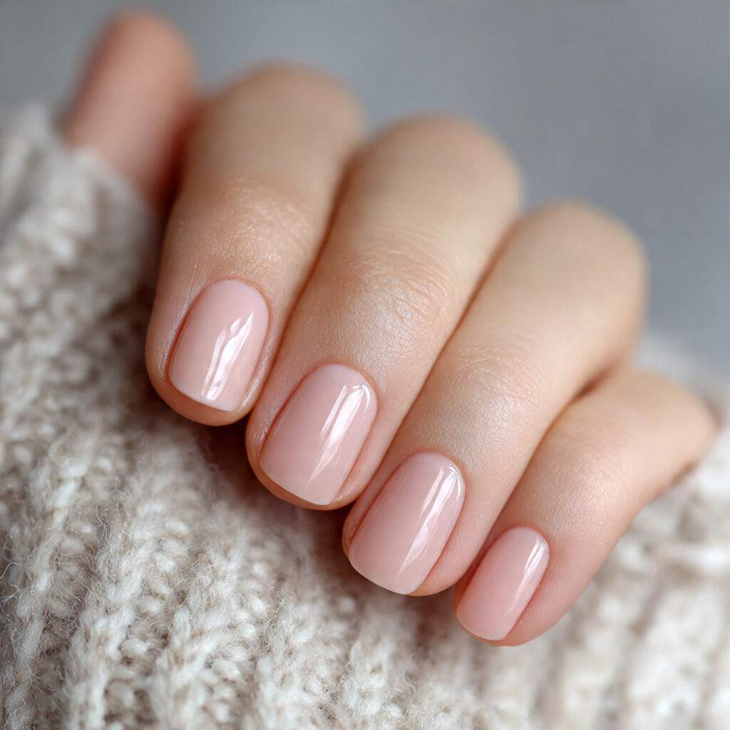 Soft Peach Glow