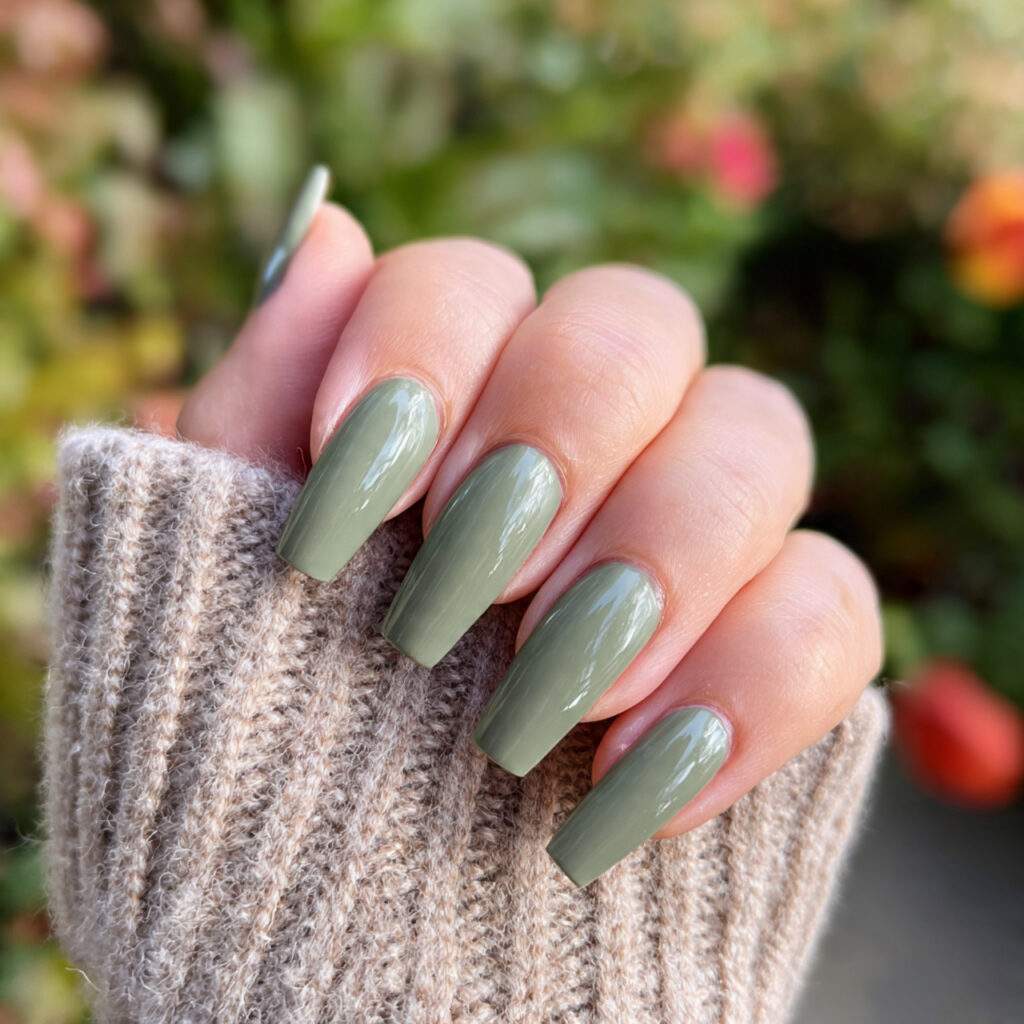 Soft Sage Coffin