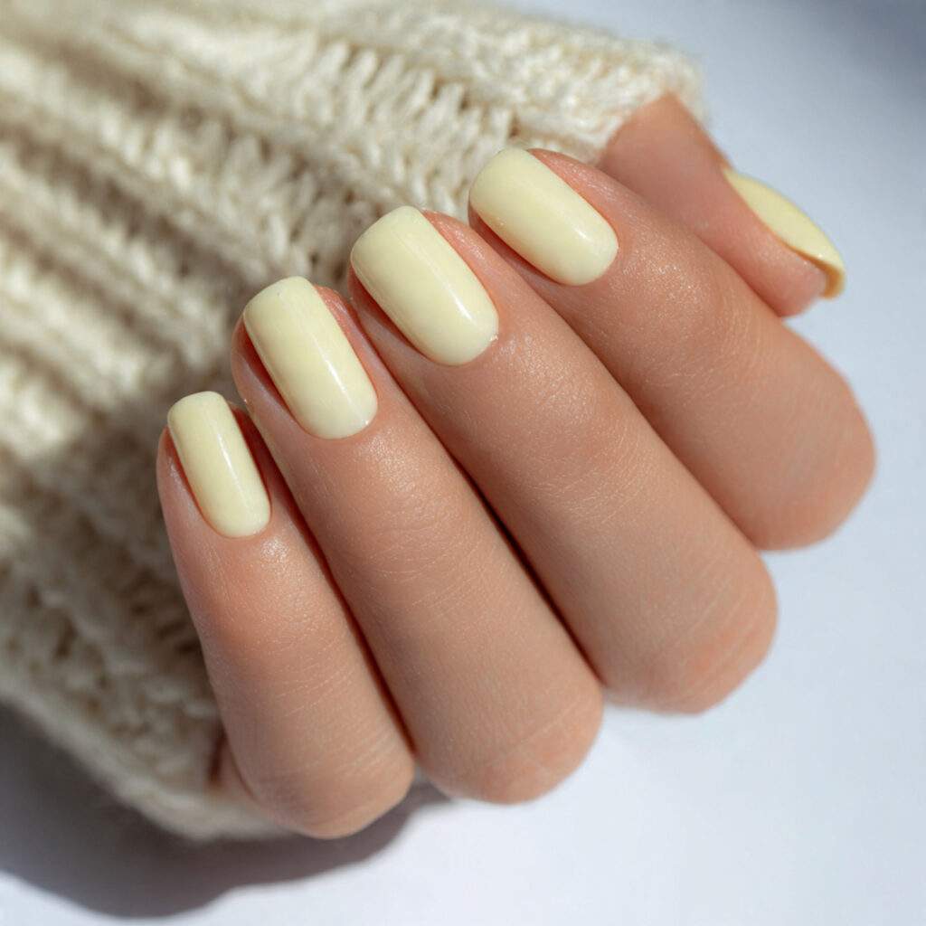 Soft Yellow Solid