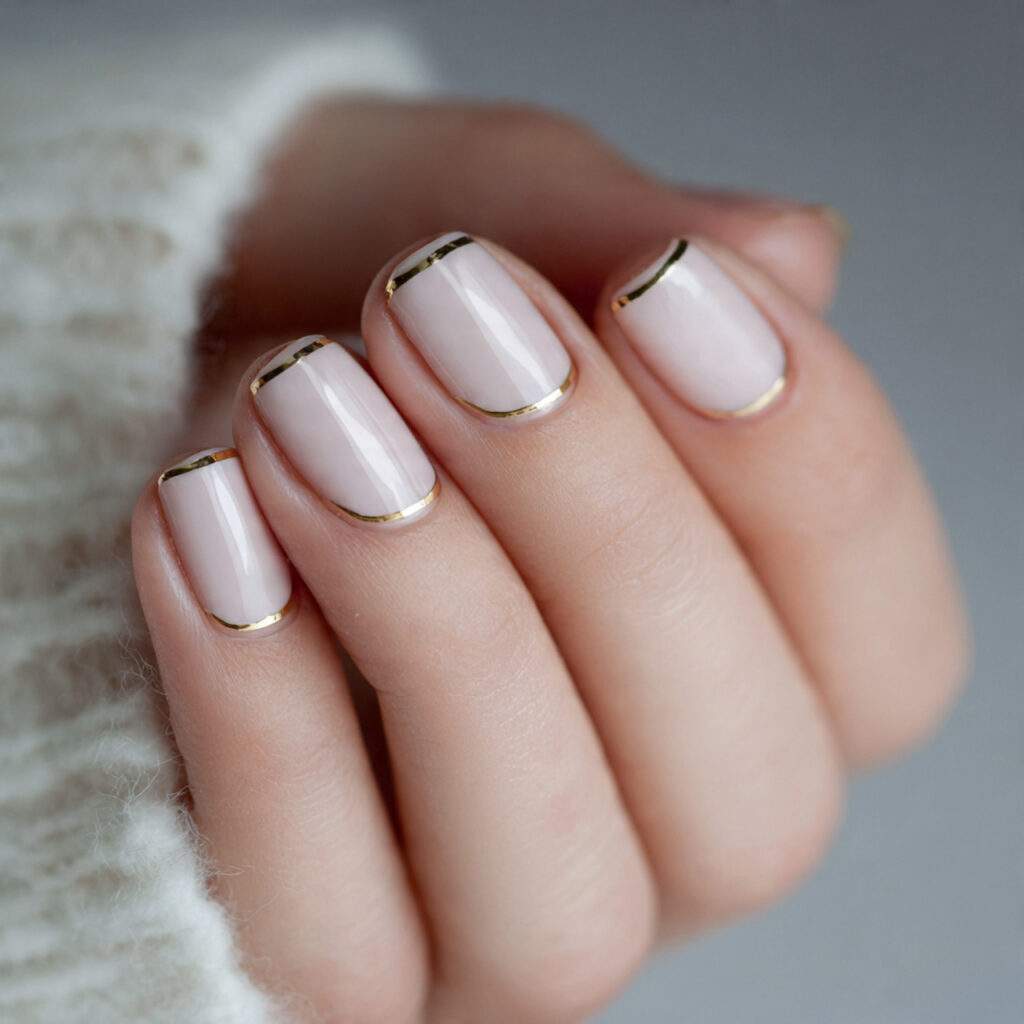Thin Gold Accent Line