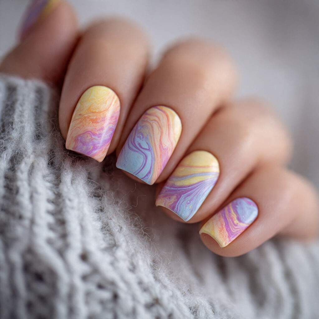 Tie-Dye Pastel Effect