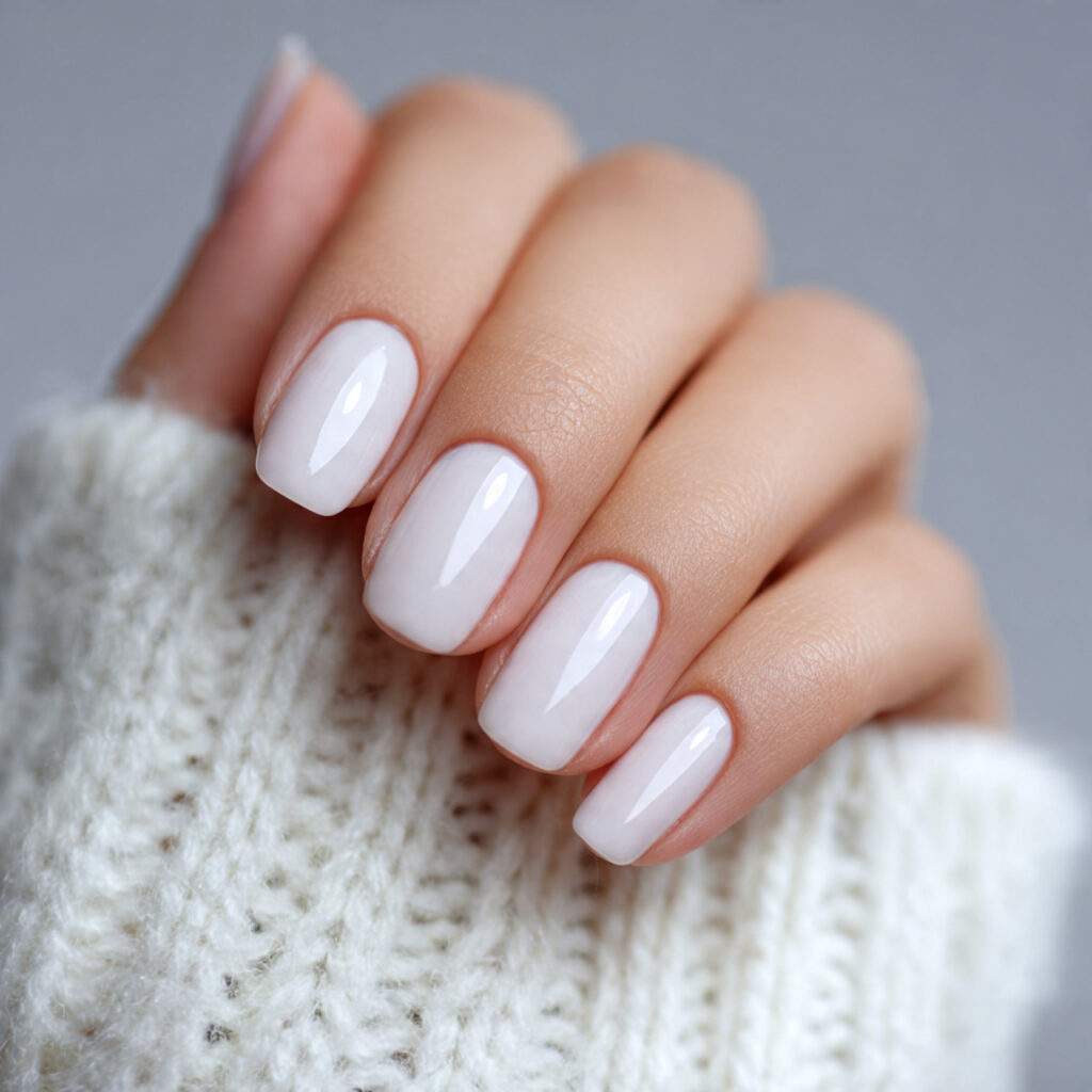 White Glazed Effect