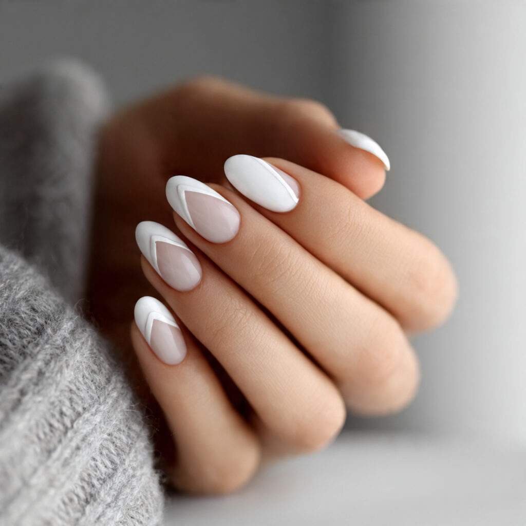 White Negative Space
