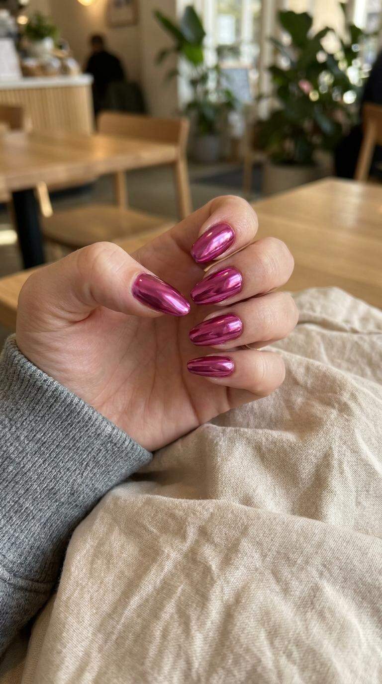 Chrome Fuchsia Finish