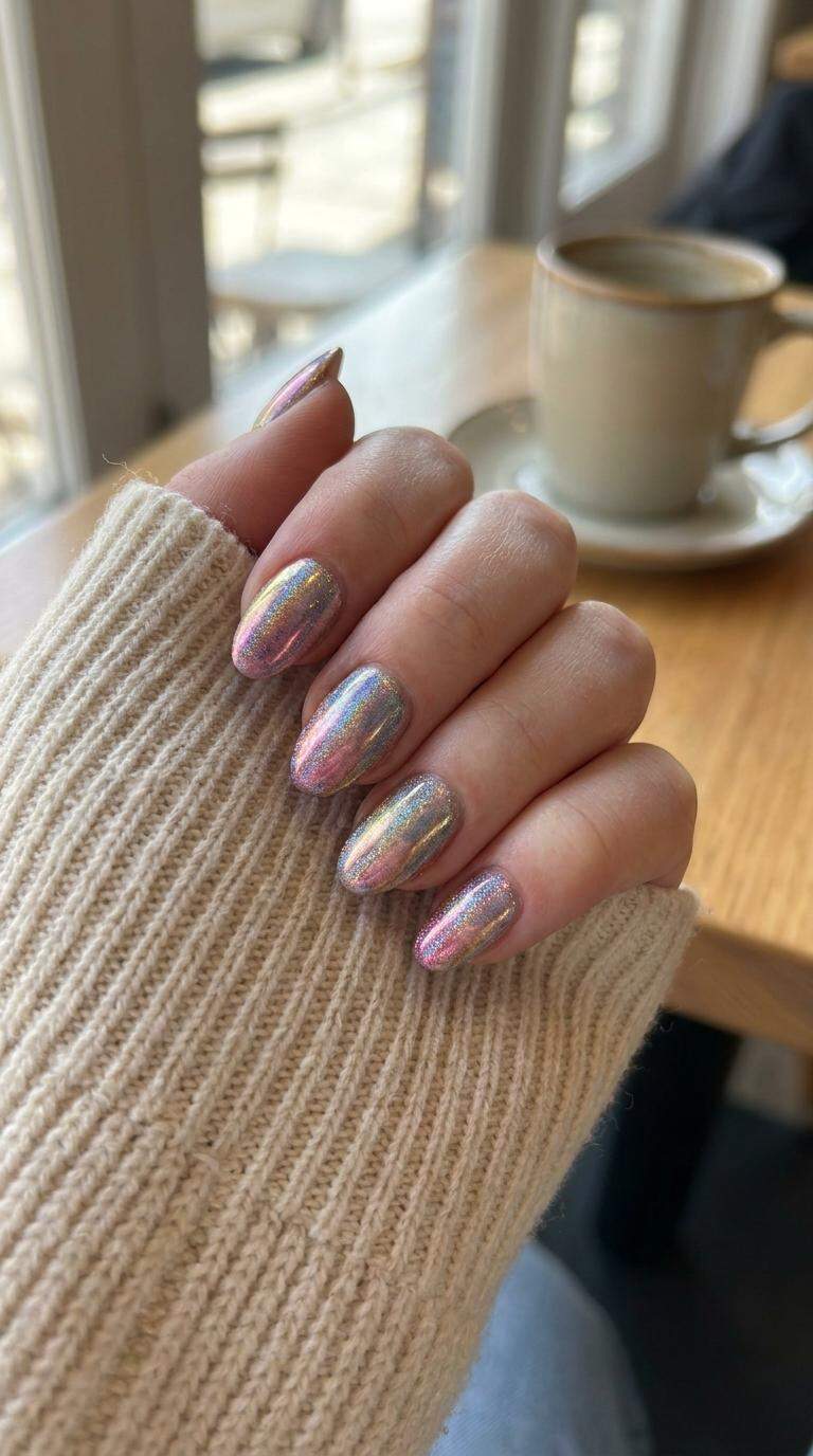 Glitter Chrome Rainbow
