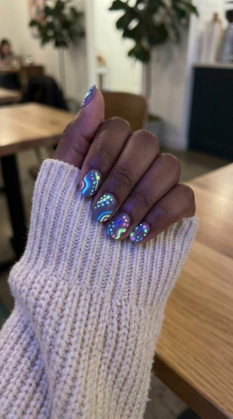 Glow in Dark Neon Accents