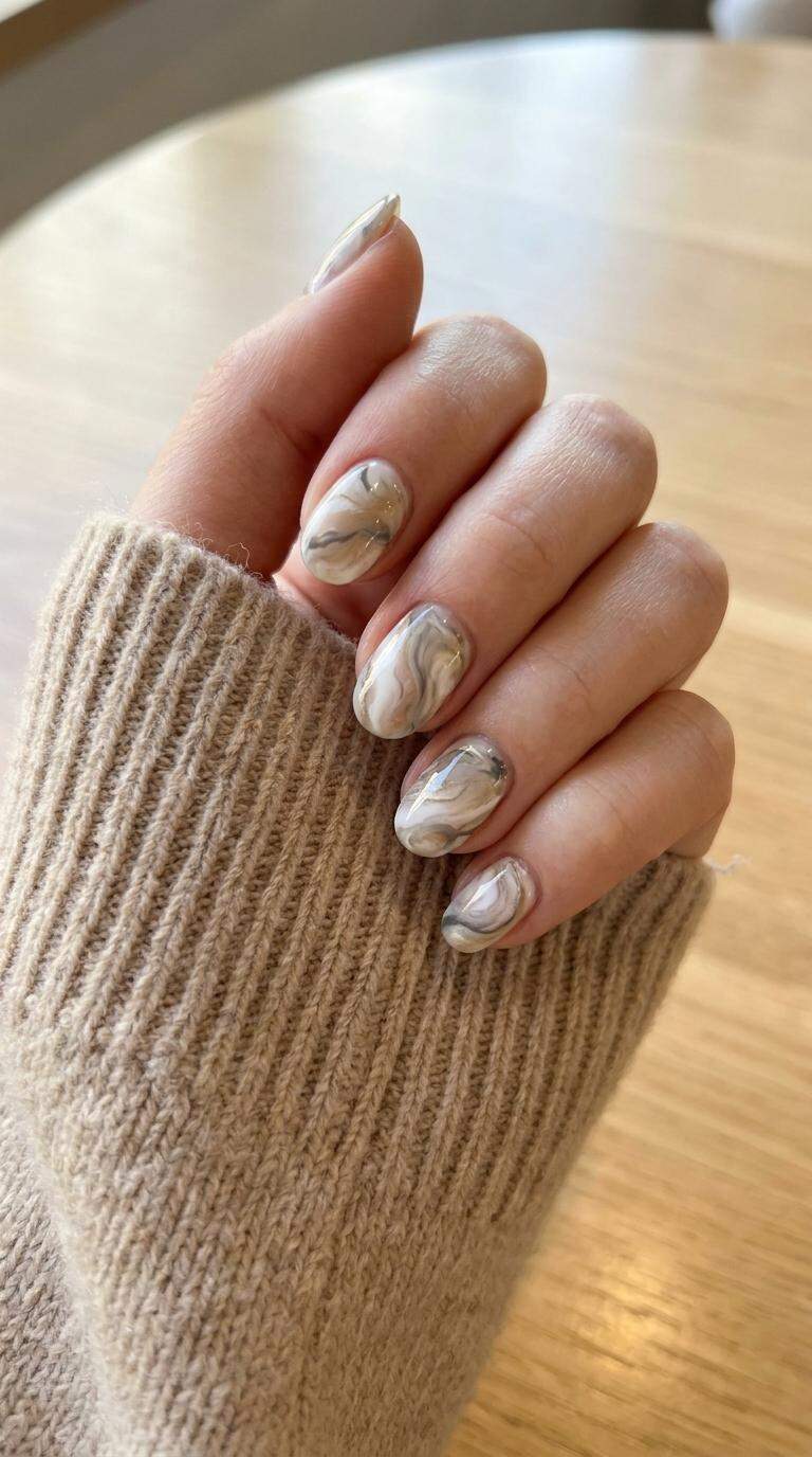 Marble Swirl Effect