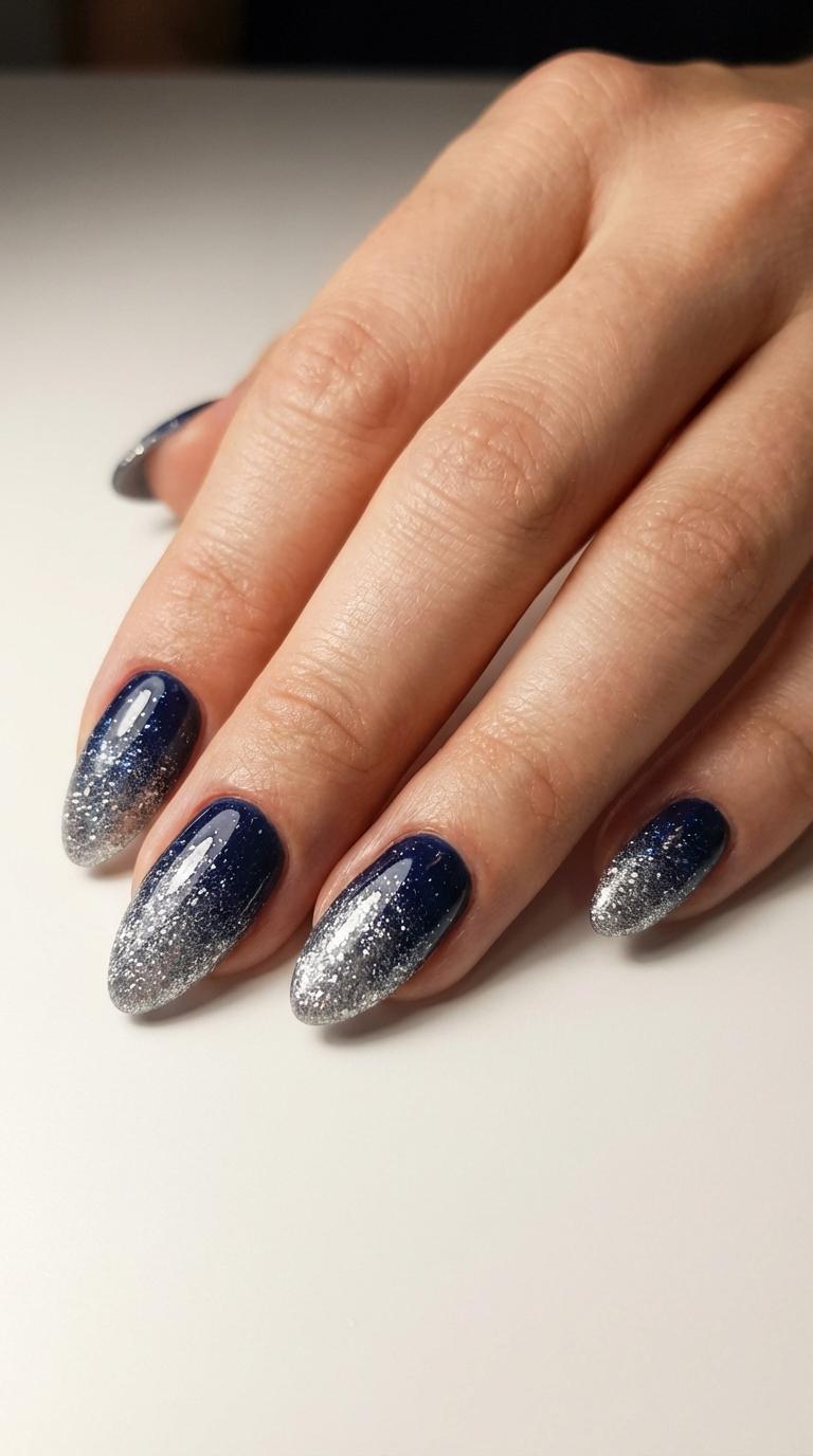 10 Most Beautiful Navy Blue Nail Art Designs Ever Created