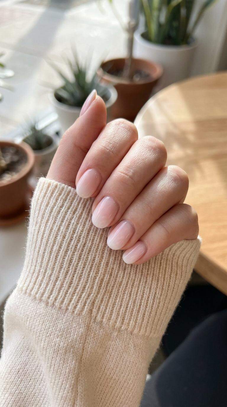 Pale Pink Ombre