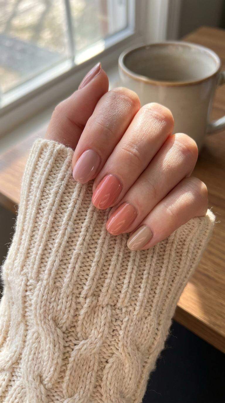 Beachy Keen Blush Nail Colors