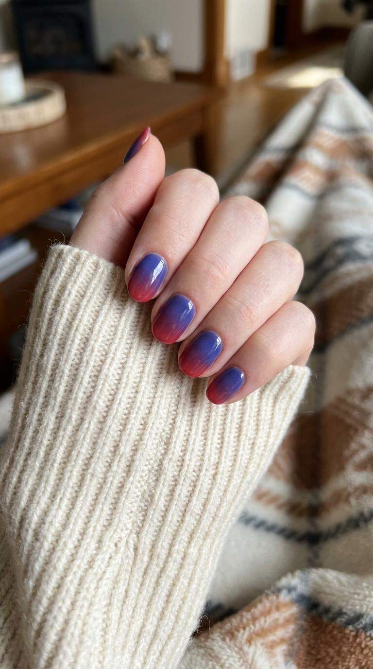 Blueberry Red Ombre