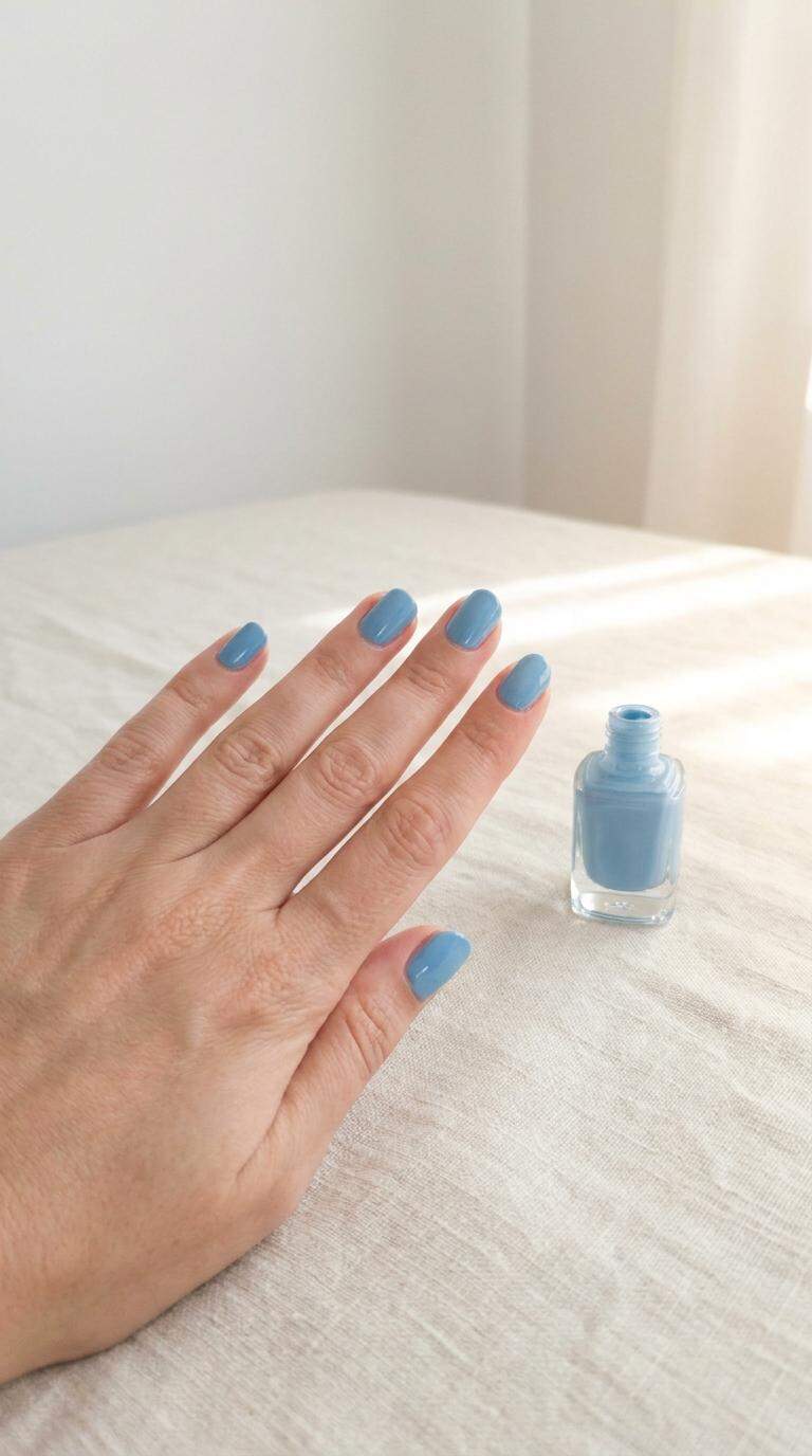 12 Light Blue Nail Polish Hues for Spring Inspiration