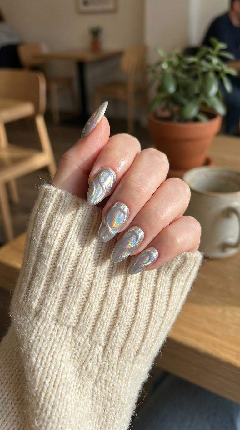 10 Most Stunning Chrome Nail Art Designs this Spring