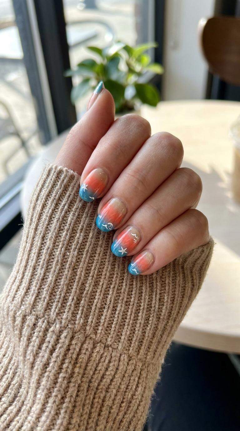 Coral Reef Ombre
