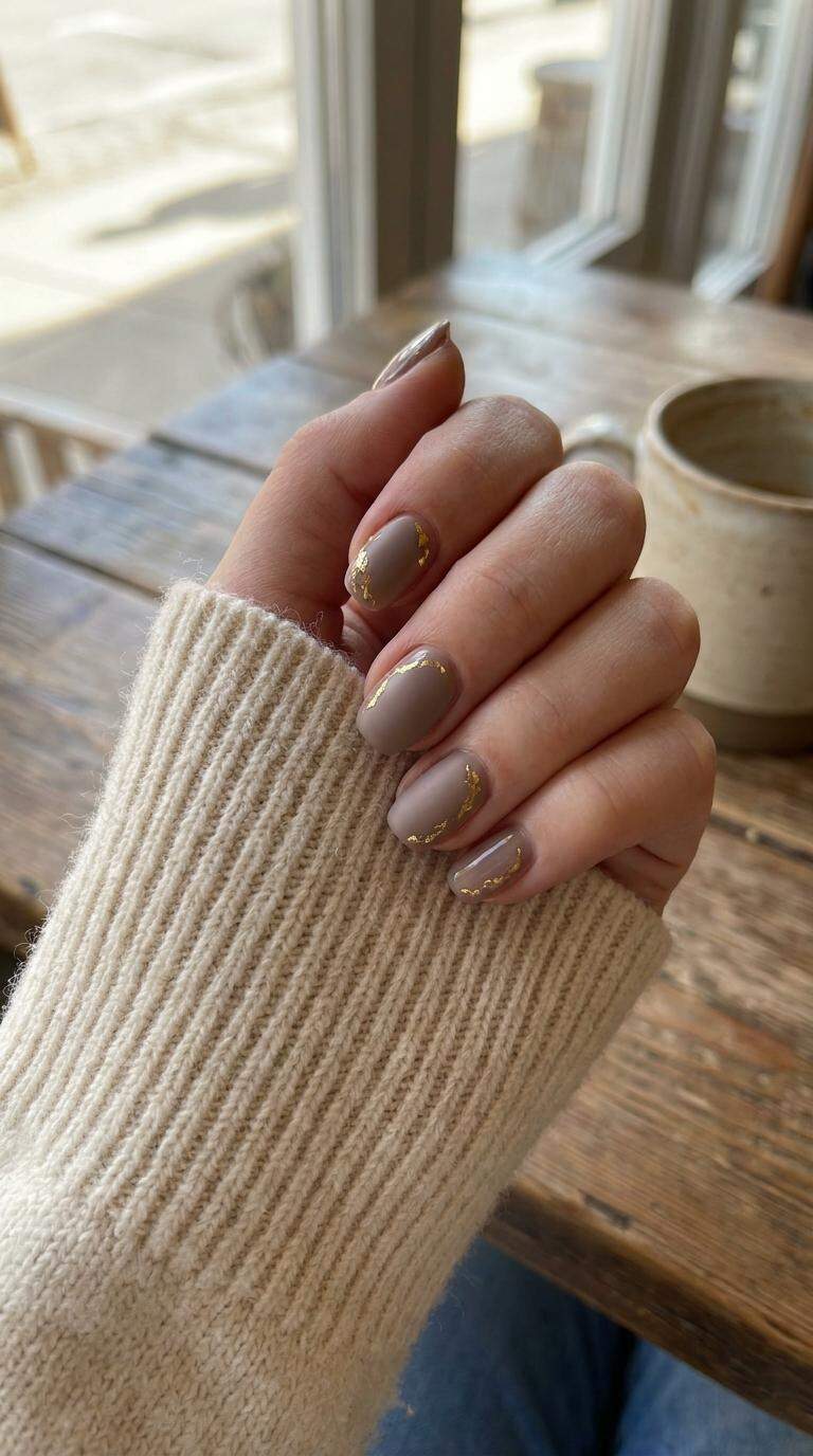 Elegant Gold Foil on Matte