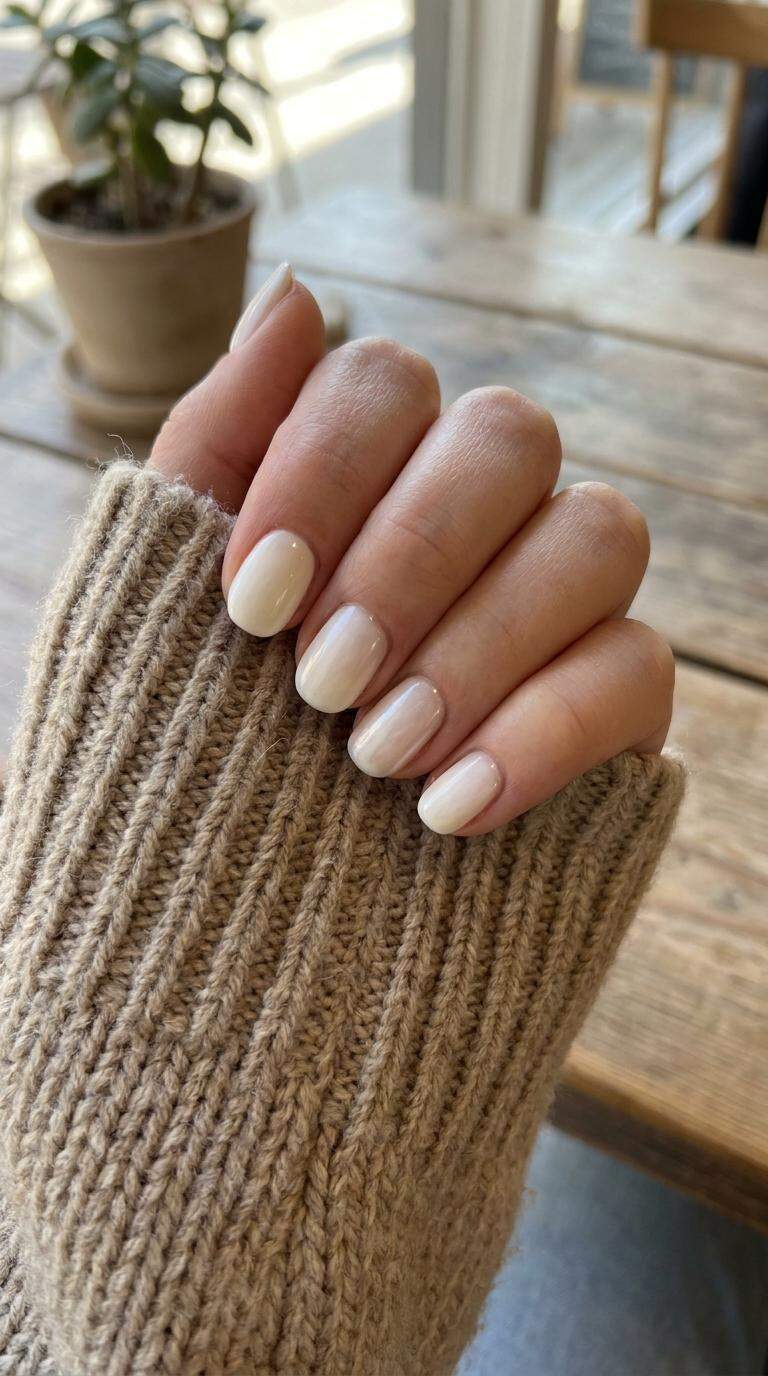 Elegant White Nail Polish Hues