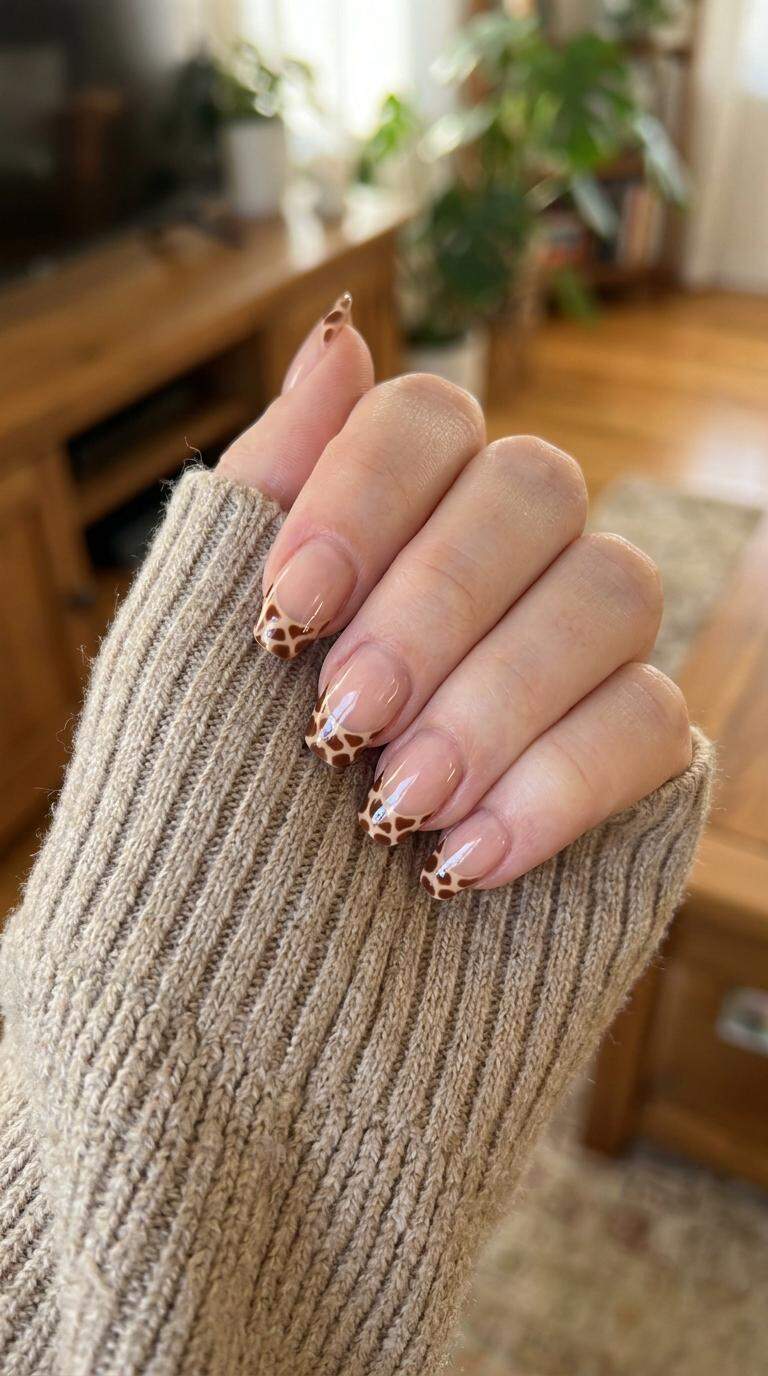 Giraffe Polka Dot Tips