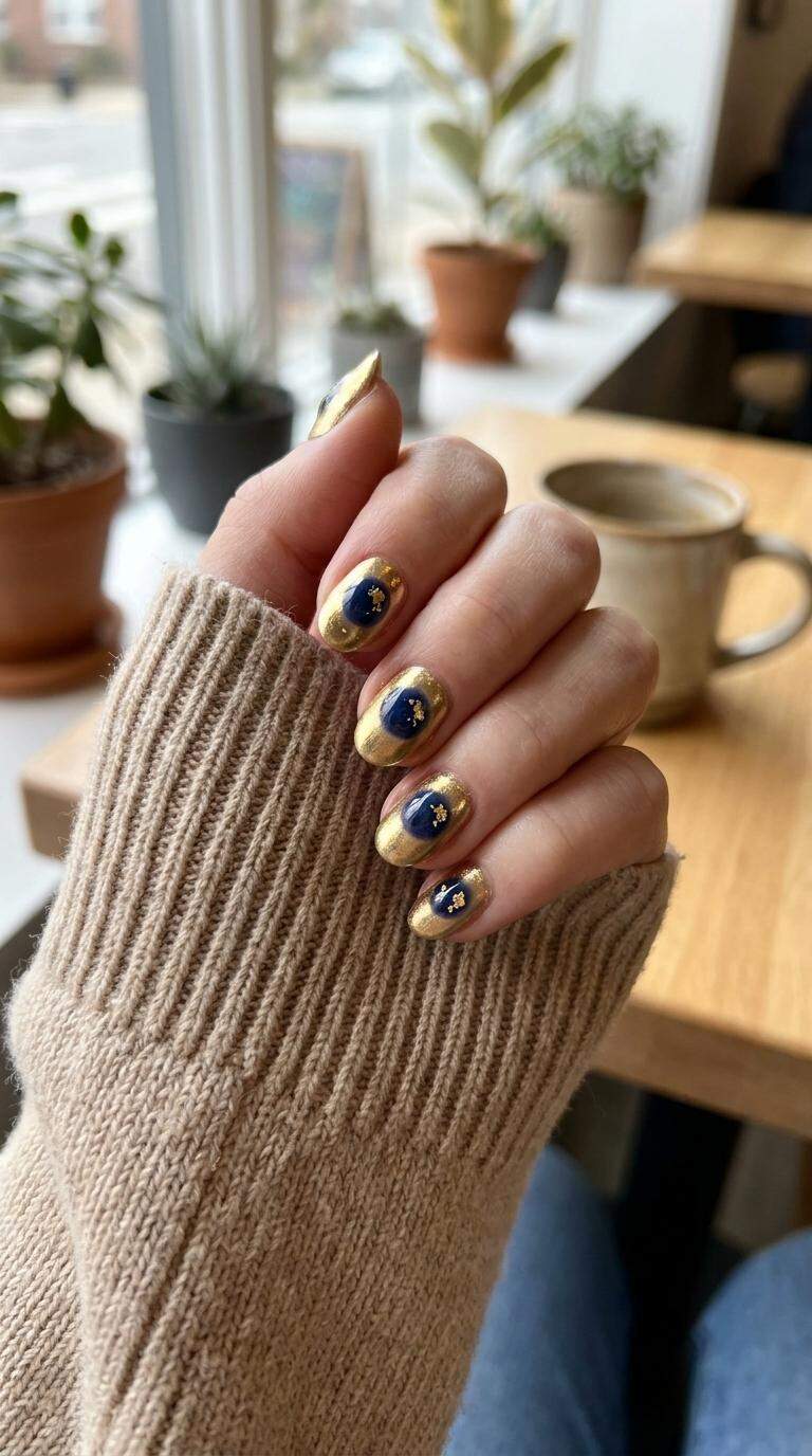 Golden Blueberry Centers