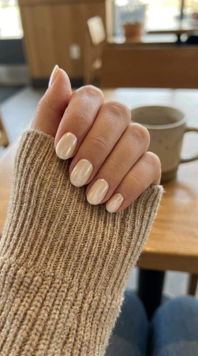 Ivory Pearl Finish