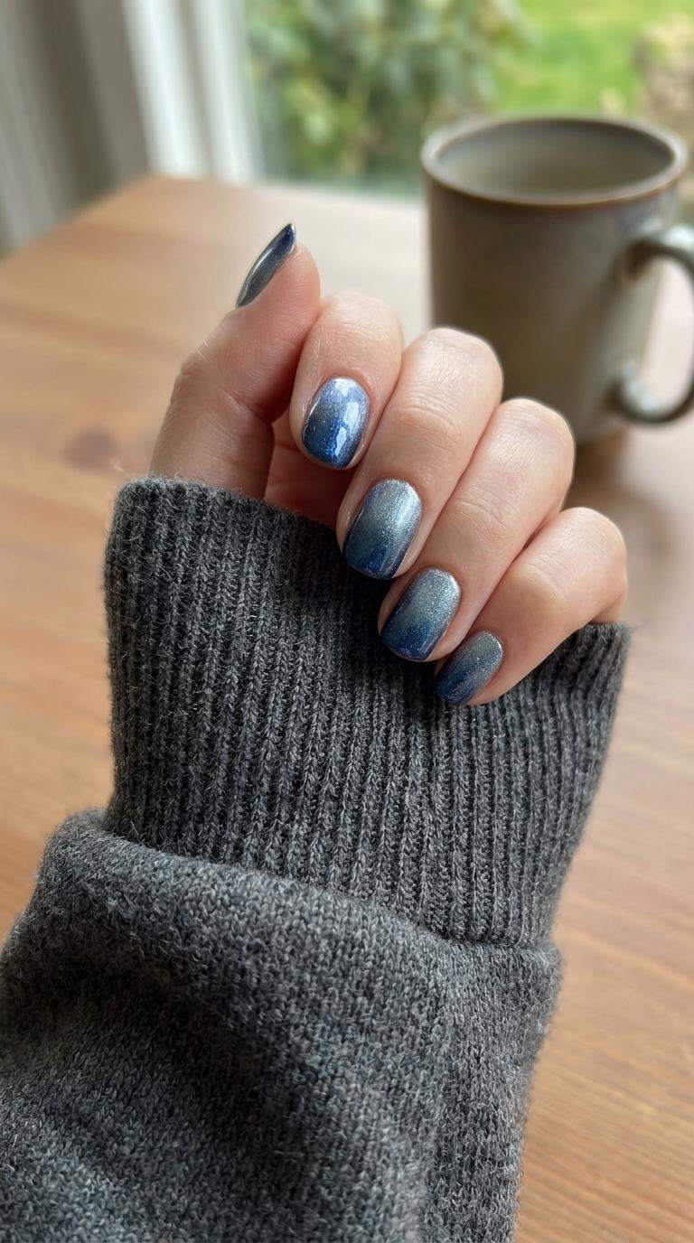 Metallic Blue Mist