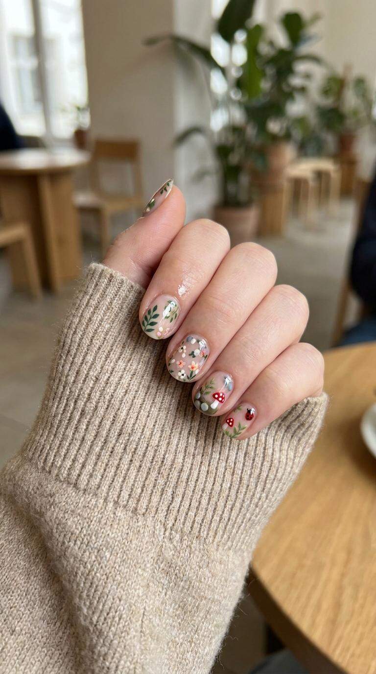 Miniature Garden Nails