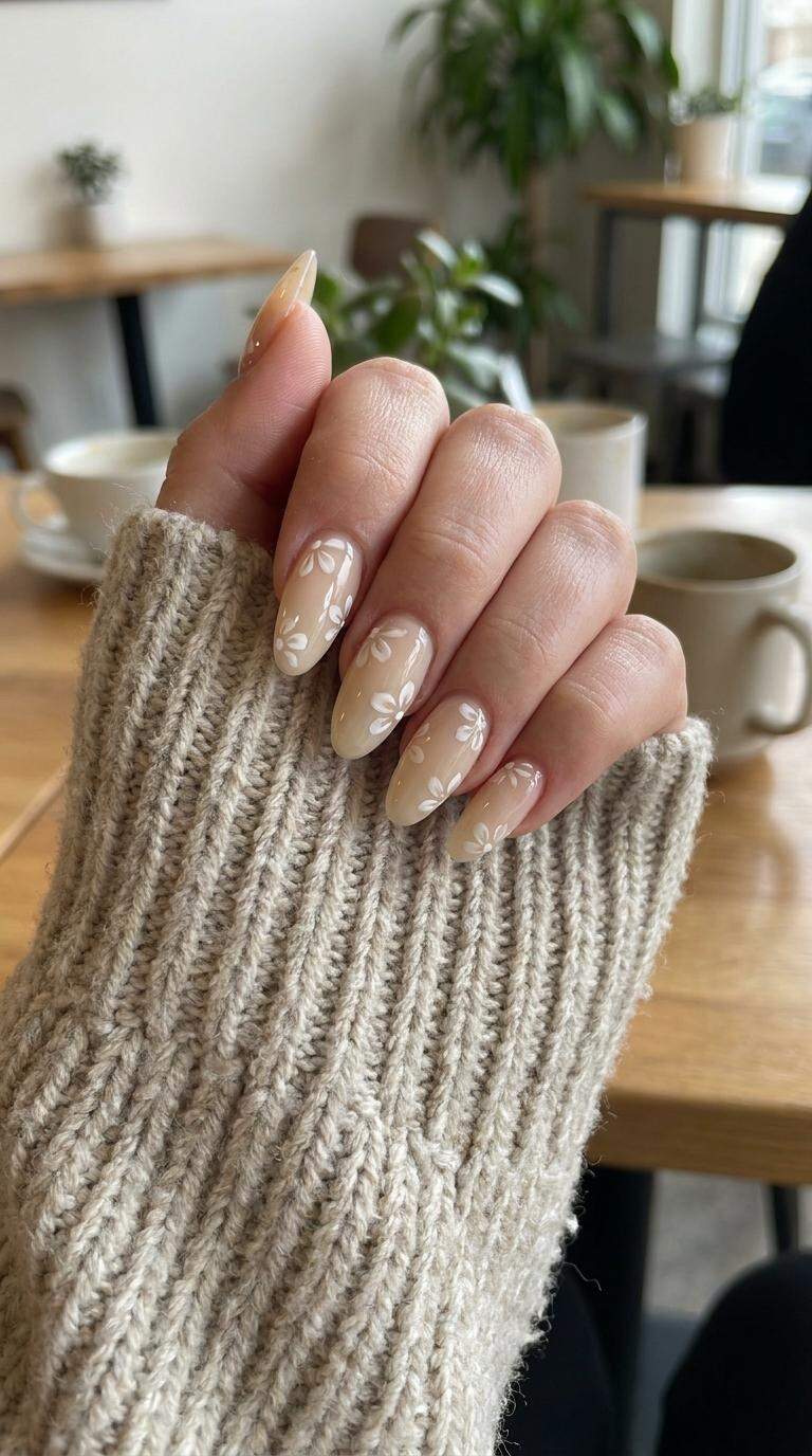 Oval Shaped Nail Extensions