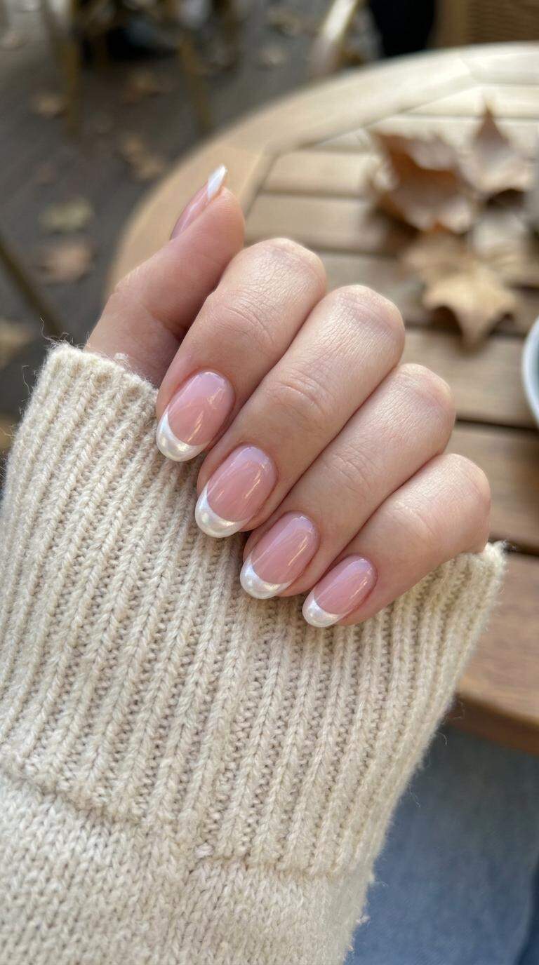 Pearl French Tips