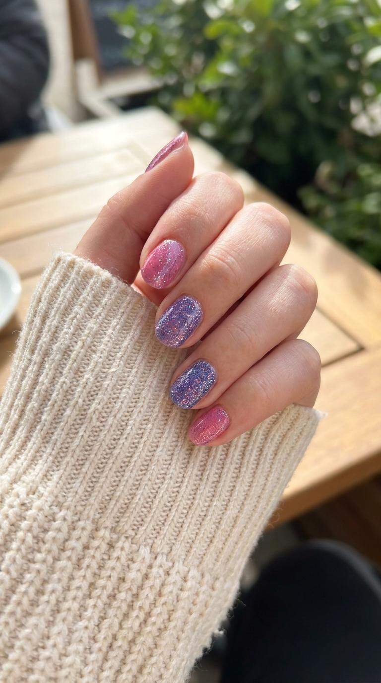 Pink Blueberry Glitter
