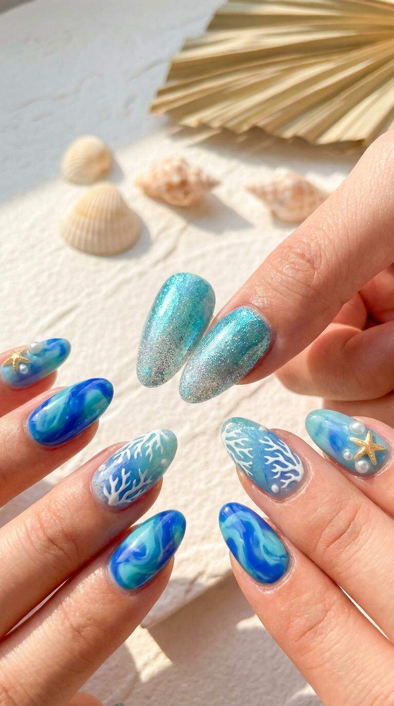 Shimmering Aqualuna Accent