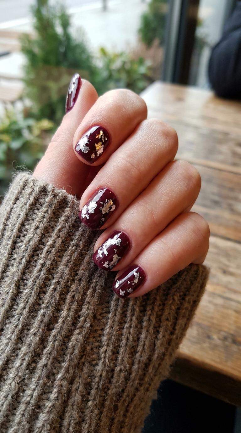 Silver Foil on Wine
