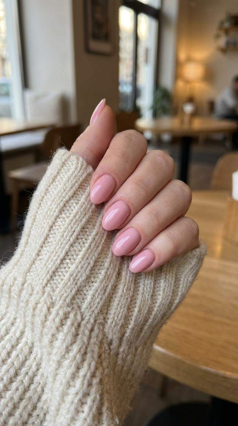 Soft Pink Ovals