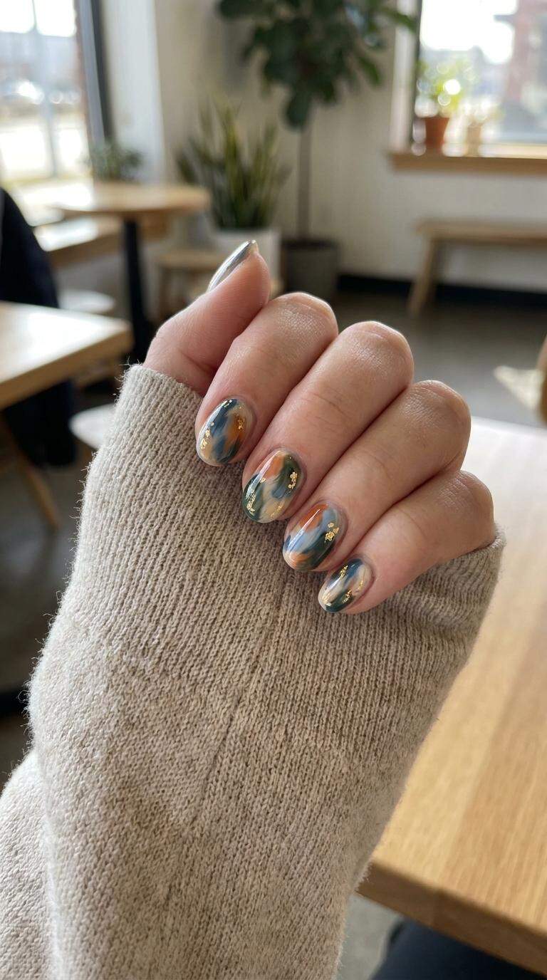 Abstract Art Nail Polish
