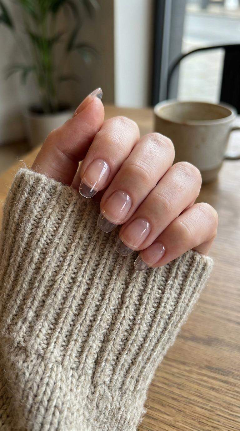 Clear Glass Nails