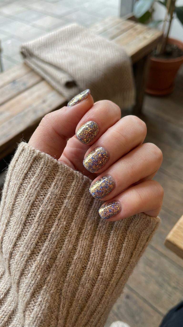 Fuzzy Nail Glitter