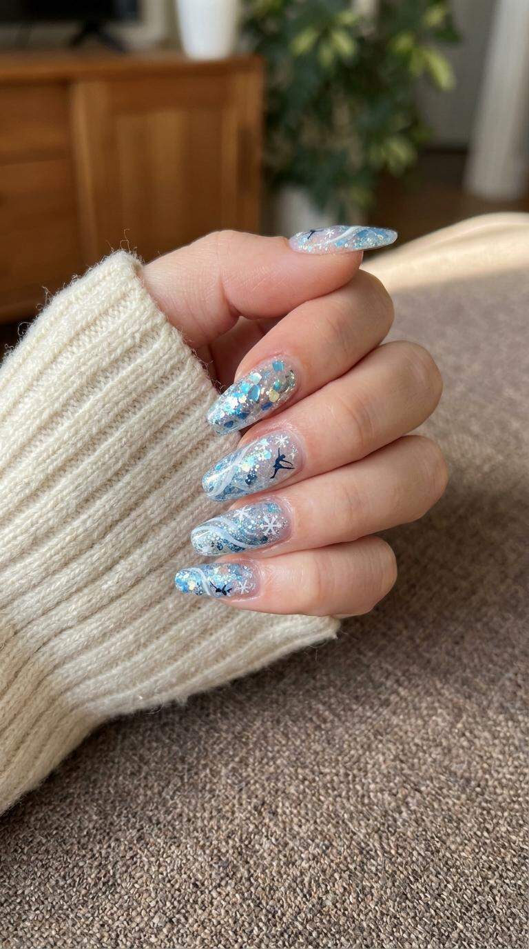 Glittering Ice Skating