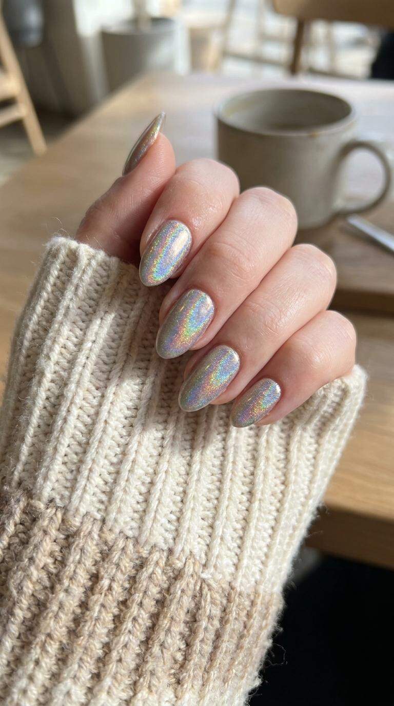 Iridescent Holographic Polish