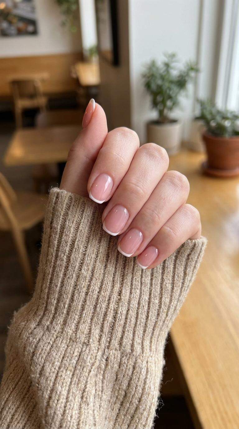Micro French Line Nail